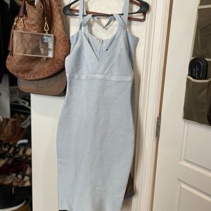 Blue Bandage Dress